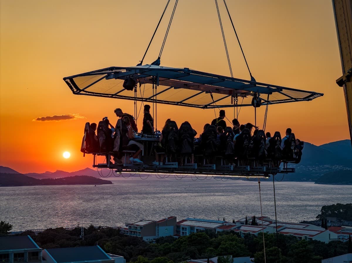 Dinner In The Sky Dubrovnik