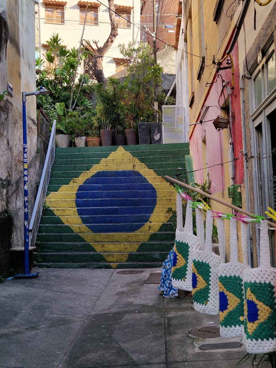 Escada Bandeira do Brasil