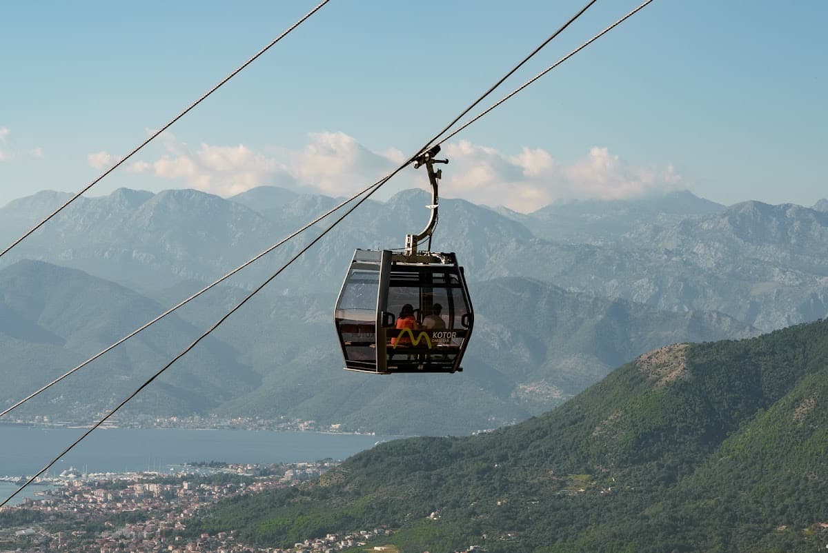 Kotor Cable Car - Lower station