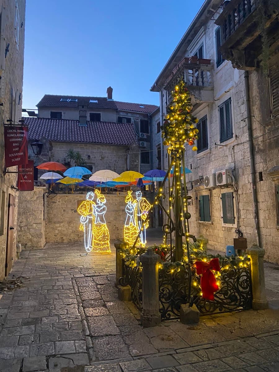 Kotor Old Town View