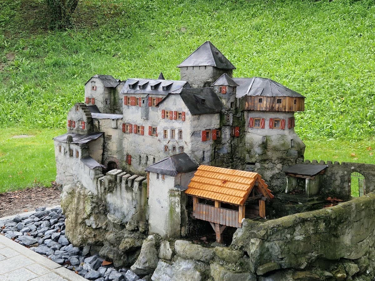 Modell von Schloss Vaduz