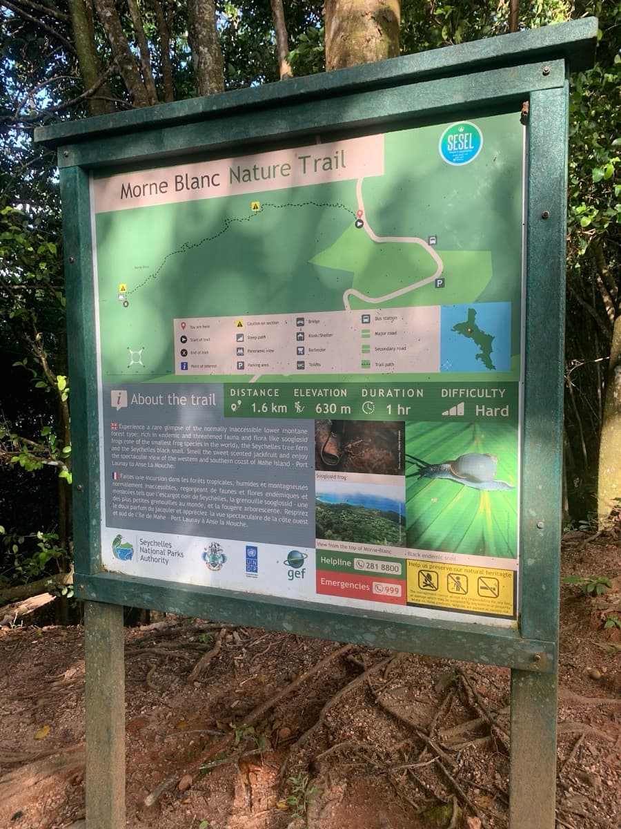 Morne Blanc Trail