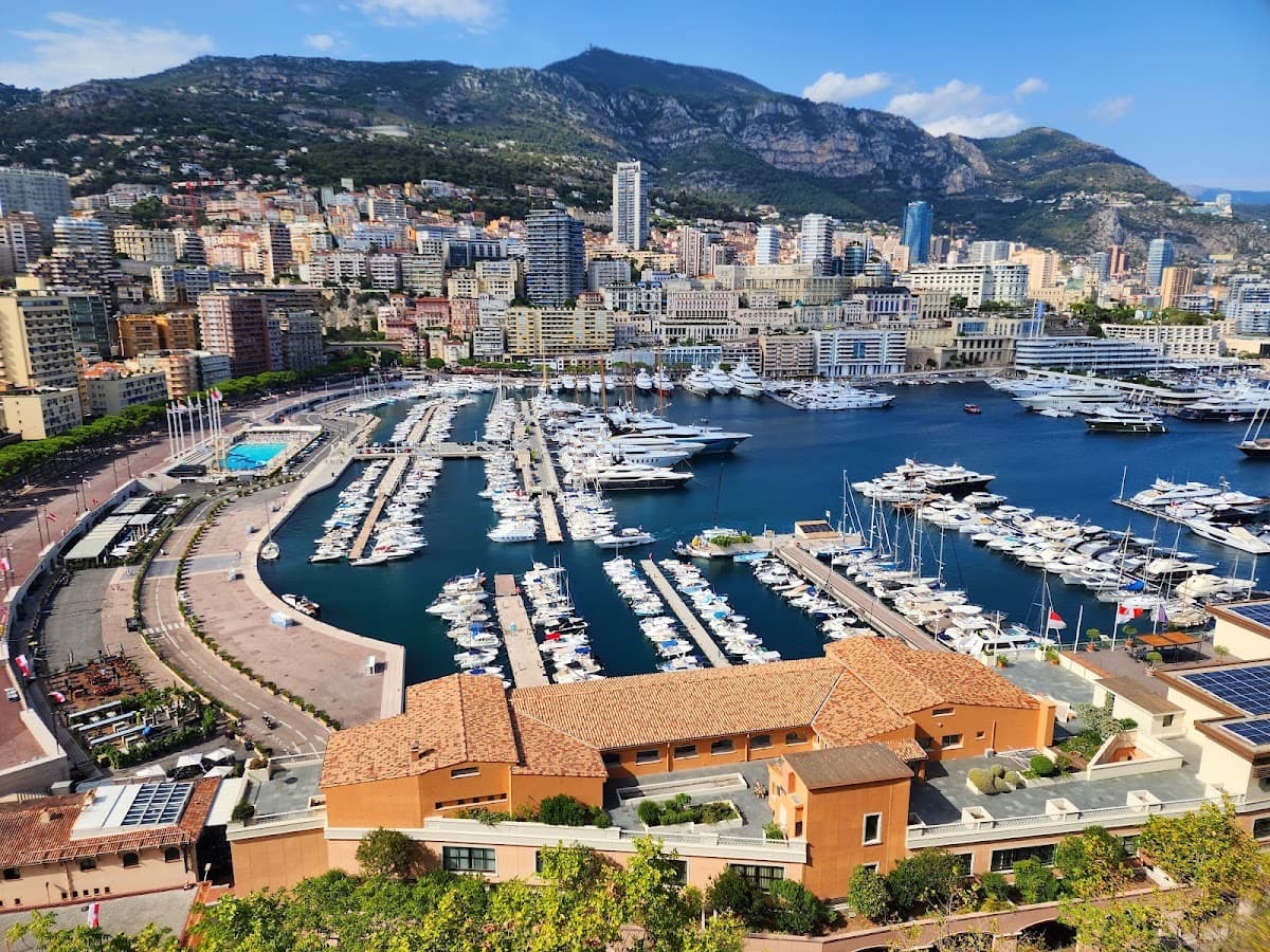 Panoramic view of Monaco