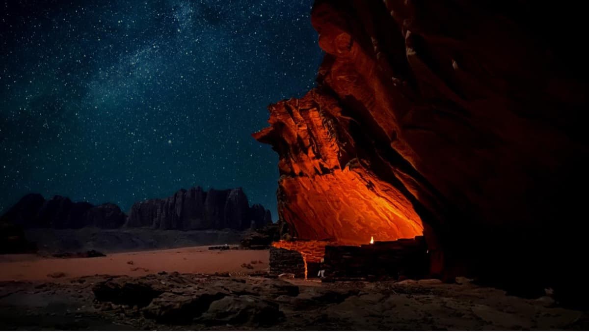 Wadi Rum Cave Camping
